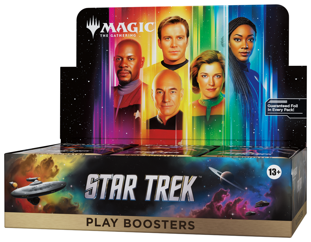 MTG Star Trek Booster Display