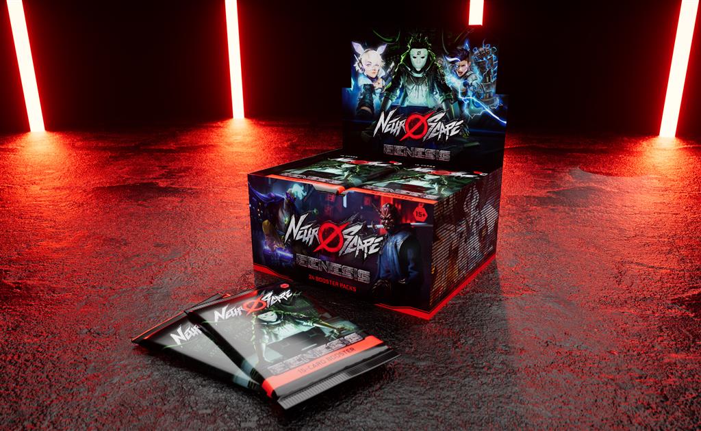 Neuroscape TCG Genesis Unlimited Booster Display