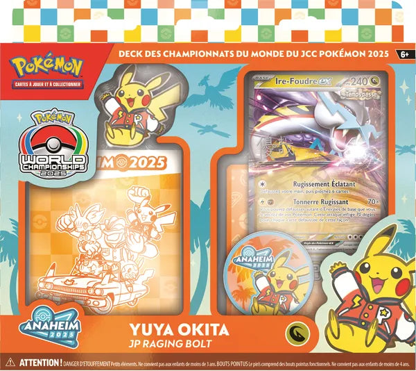 PKM Decks des Championnats du Monde du JCC Pokémon 2025