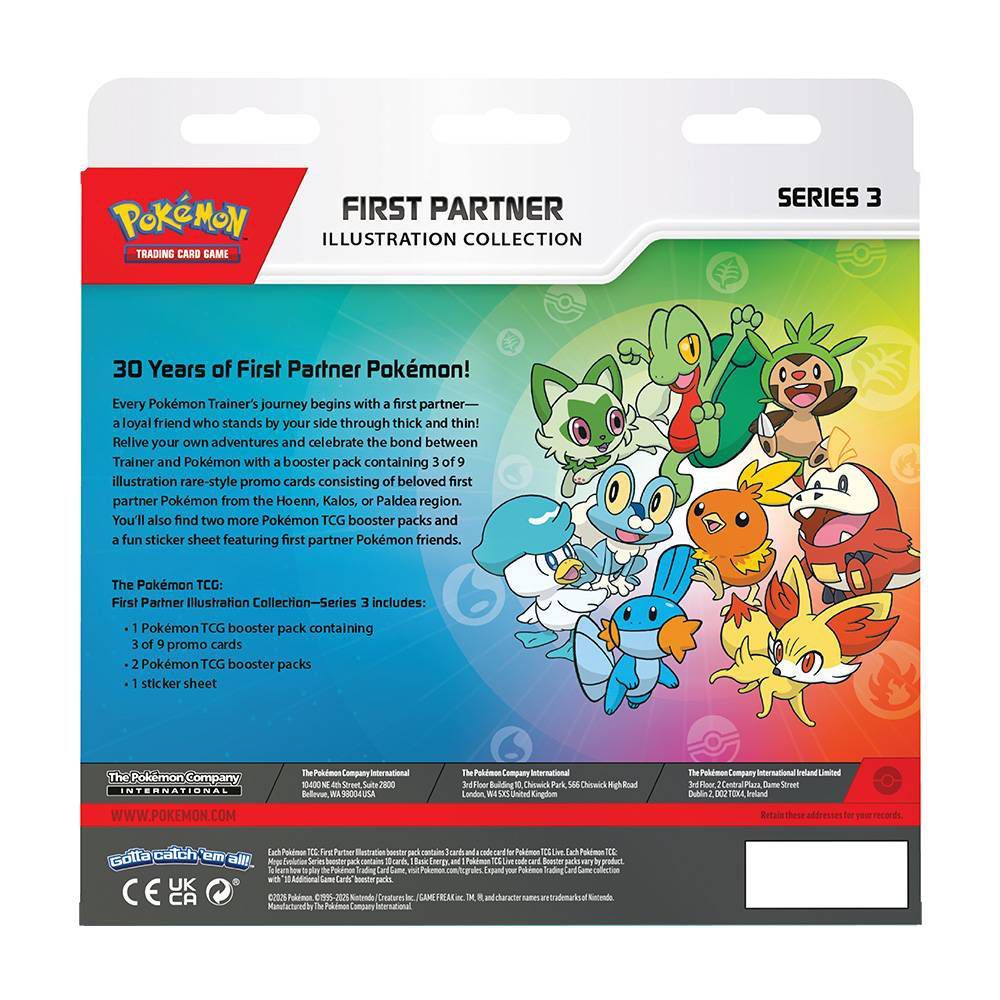 PKM - First Partner Illustration Collection #3