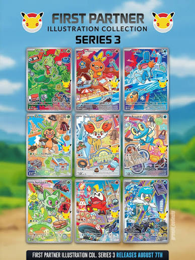 PKM - First Partner Illustration Collection #3