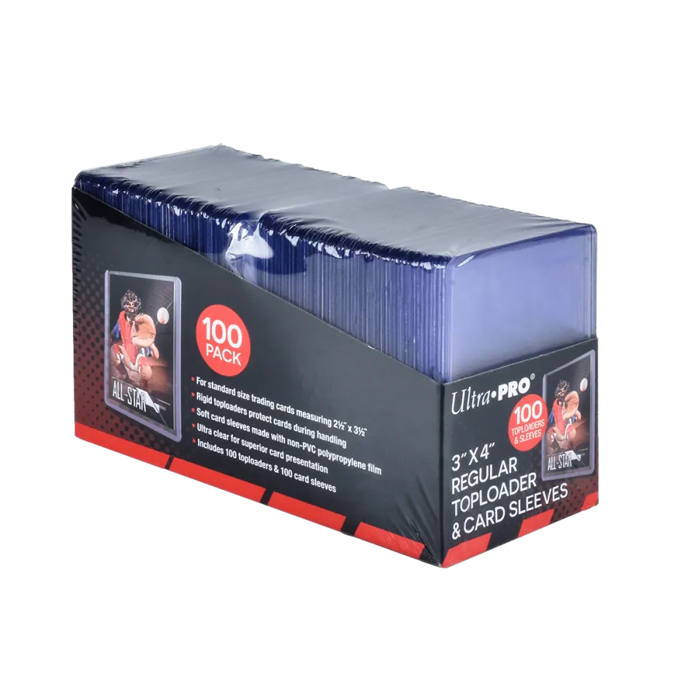 UP Toploader & Card Sleeves 100pieces