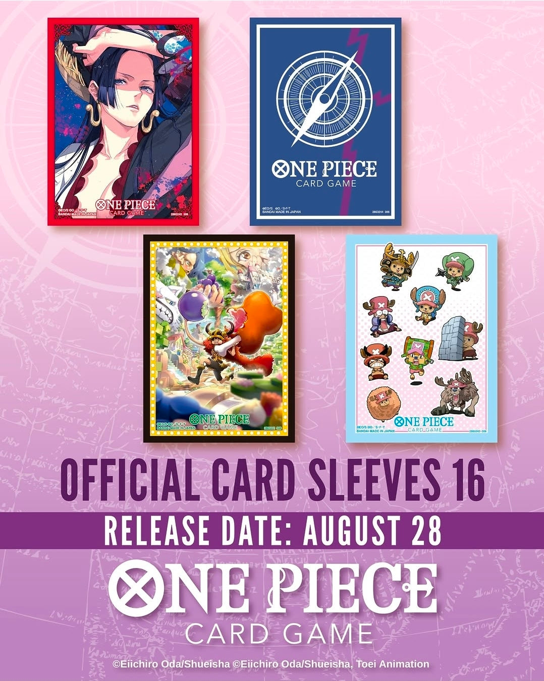 OP Bandai Official Sleeves
